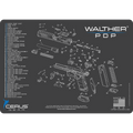 Walther® PDP® Schematic Handgun Mat