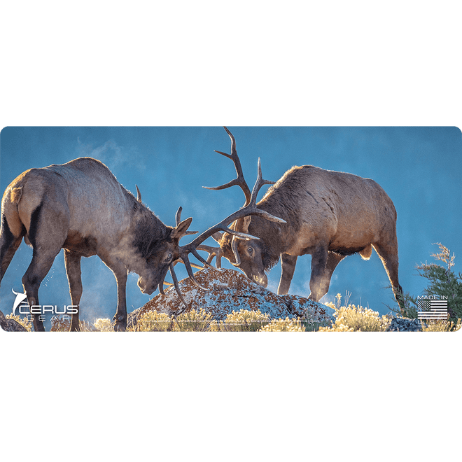 Elk Rut Wildlife Gun Mat