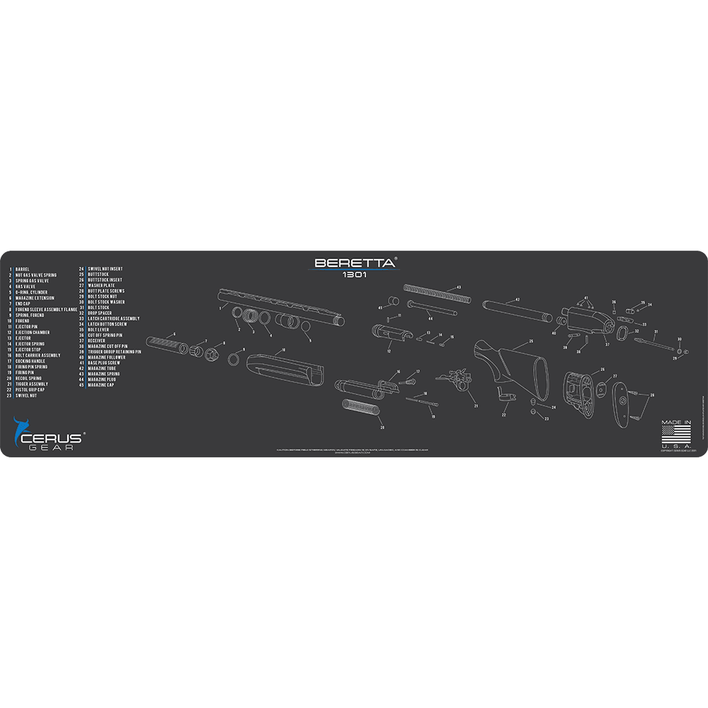 Gun Cleaning Mats with Diagrams | Gun Cleaning Pads – Tagged