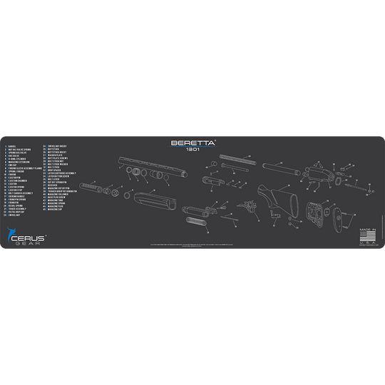 Beretta 1301 Parts Diagram Shotgun Cleaning Mat