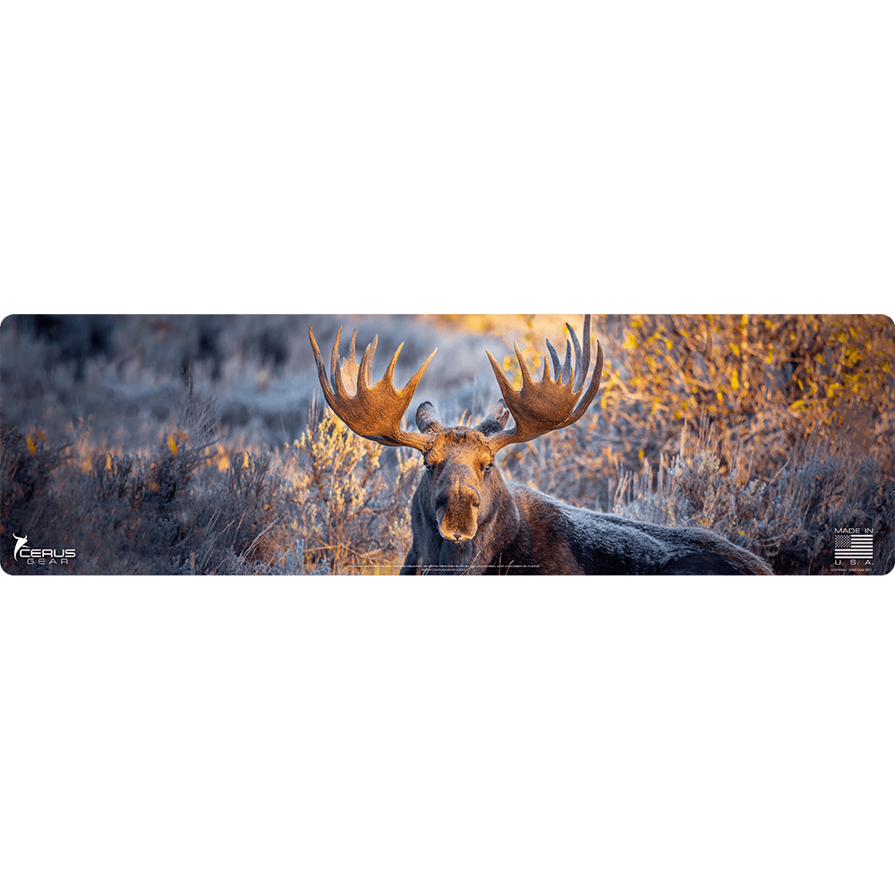 Moose Wildlife Gun Mat