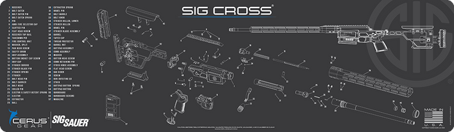 SIG SAUER® Cross Magnum Gun Mat
