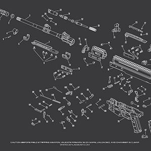 CZ® Bren 2® Schematic Rifle Mat