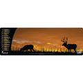 Mule Deer Sunset Wildlife Gun Mat