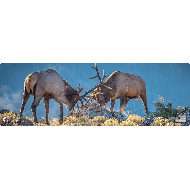 Elk Rut Wildlife Gun Mat