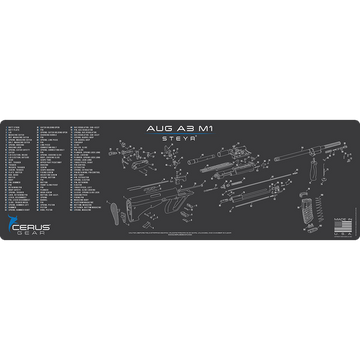 Steyr AUG A3 M1 Schematic Rifle Mat