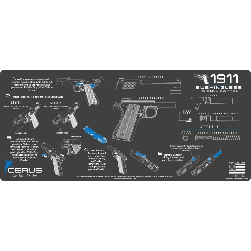 Best 1911 Bushingless Cleaning Guide