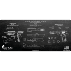 Gun Cleaning Mats with Diagrams | Gun Cleaning Pads