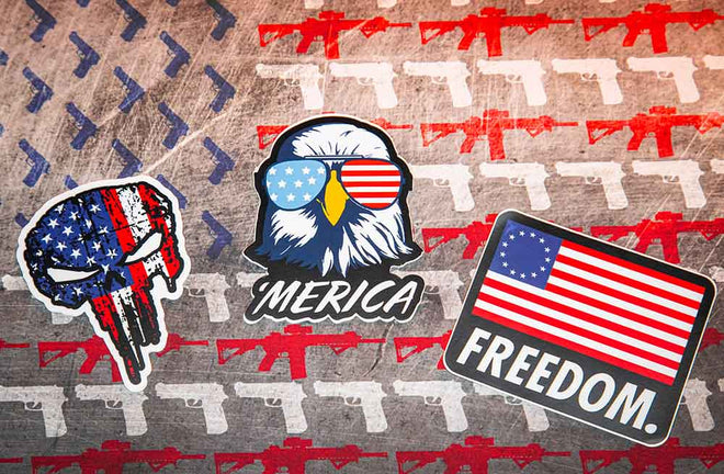 'Merica Eagle Decal