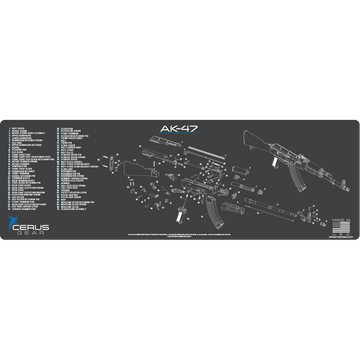 BEST AK47  FIELD STRIP PAD WITH PARTS