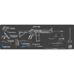 Gun Cleaning Mats with Diagrams, Gun Cleaning Pads