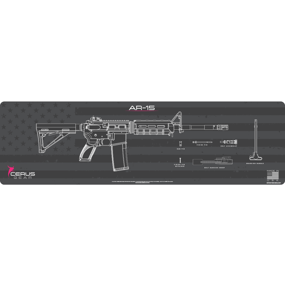 Womens Huge AR-15 Cleaning Mat