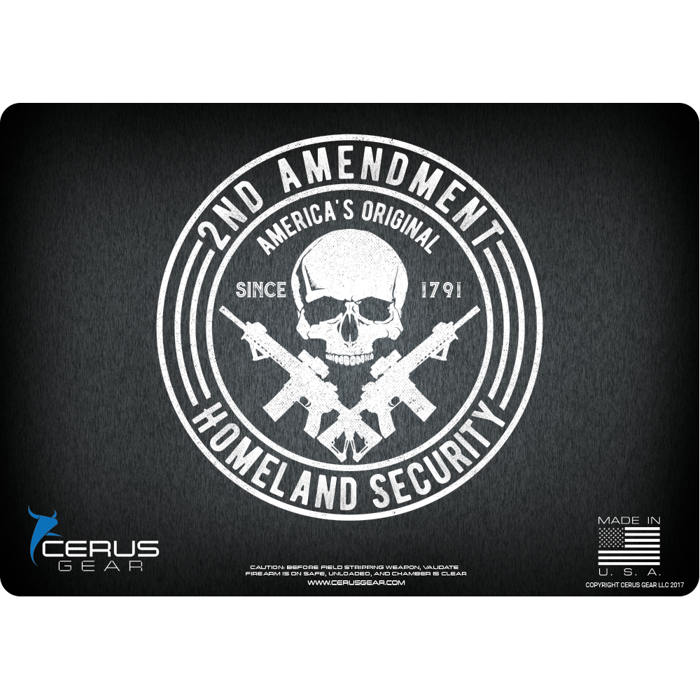 2ND SECOND AMENDMENT Gun Mat – LIBERTY GOODS USA