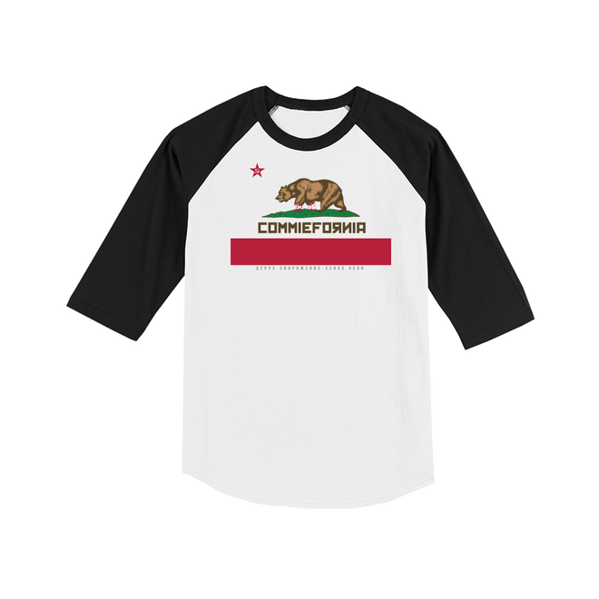 Commiefornia Baseball T-Shirt