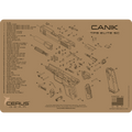 CANIK® TP9 Elite SC Schematic Handgun Mat