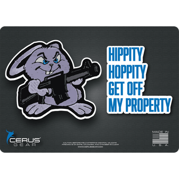 **LIMITED EDITION** Hippity Hoppity Easter Handgun Mat