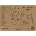 TAURUS® G3 Schematic Handgun Mat