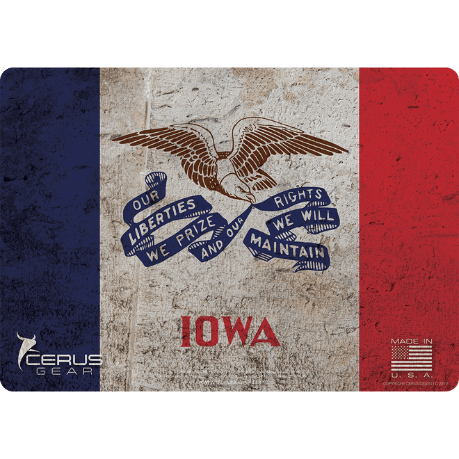 State Flags Handgun Mat