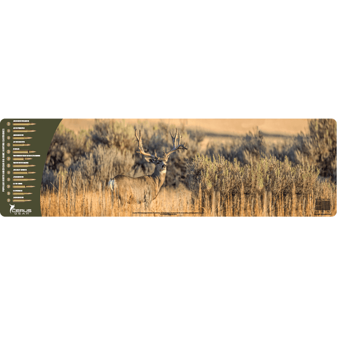 Hunting Rifle Maintenance Pad Deer