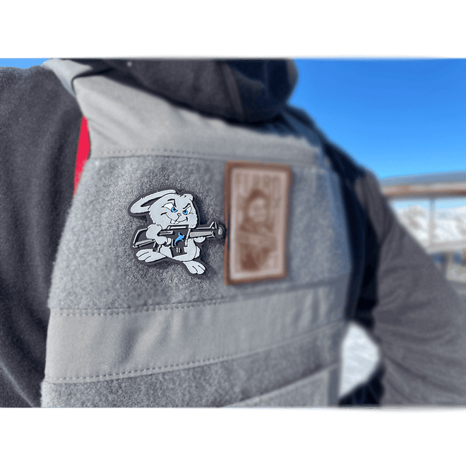 Hippity-Hoppity Patch PVC Patch. A patch that you can rock on any tactical gear