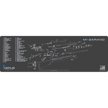 M1 Garand Schematic Rifle Mat