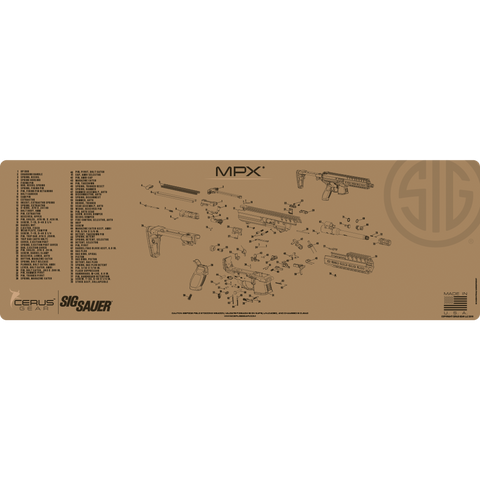 Vulcanized Rubber Rifle Gun Mats | Cerus Gear