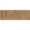 SKS Schematic Rifle Mat