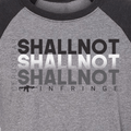 SHALL NOT Baseball T-Shirt