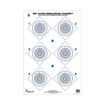 20 Yard Grouping Target Pack