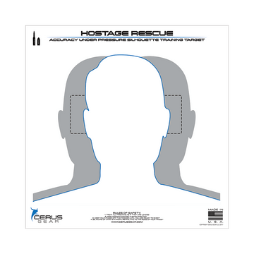 Hostage Rescue Silhouette Target Pack
