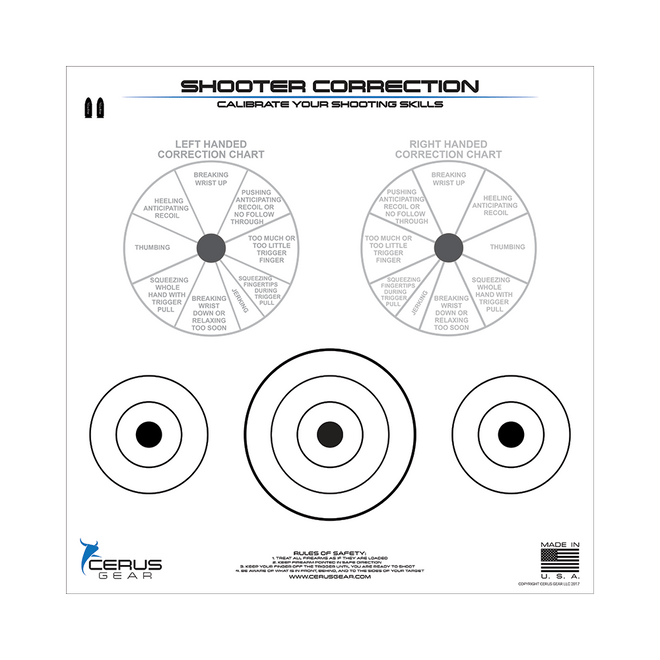Shooter Correction Target Pack