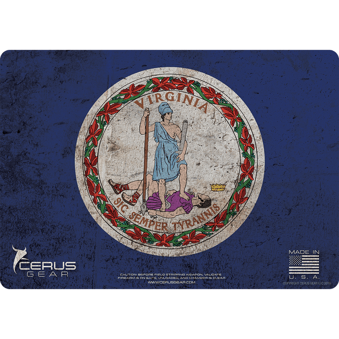 State Flags Handgun Mat