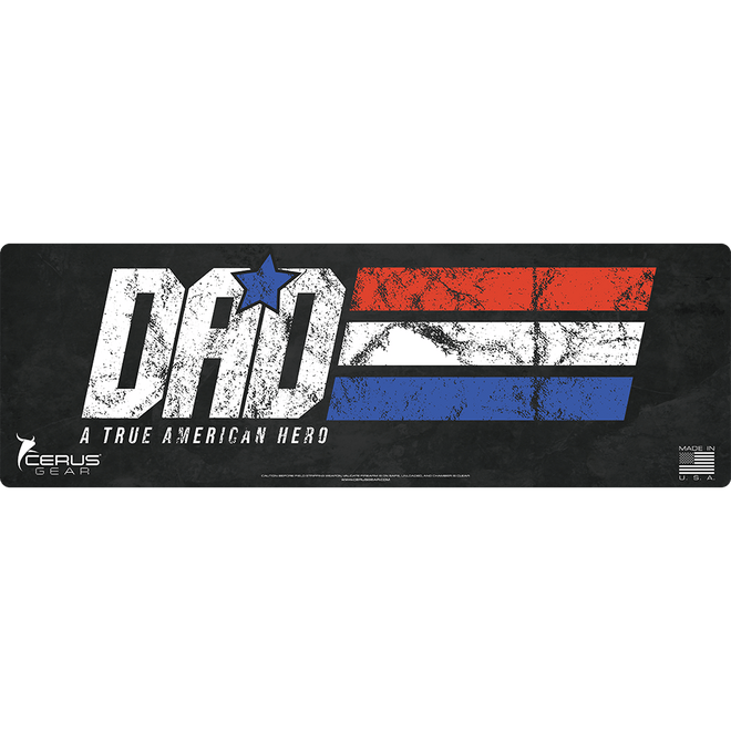 Father's Day Hero Rifle Mat