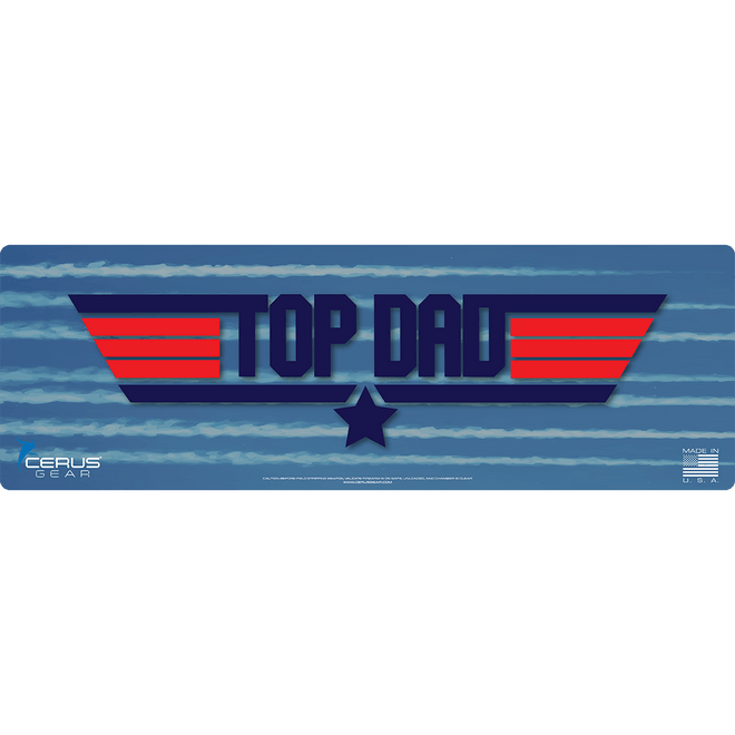 Father's Day Top Dad Rifle Mat