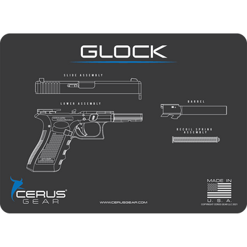 EDC Glock Schematic Mat