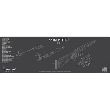 Mauser 98 Schematic Rifle Mat