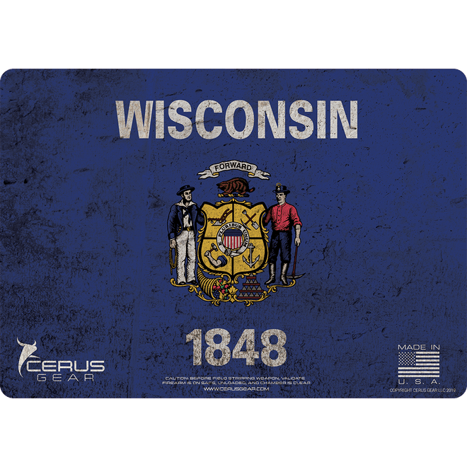 State Flags Handgun Mat