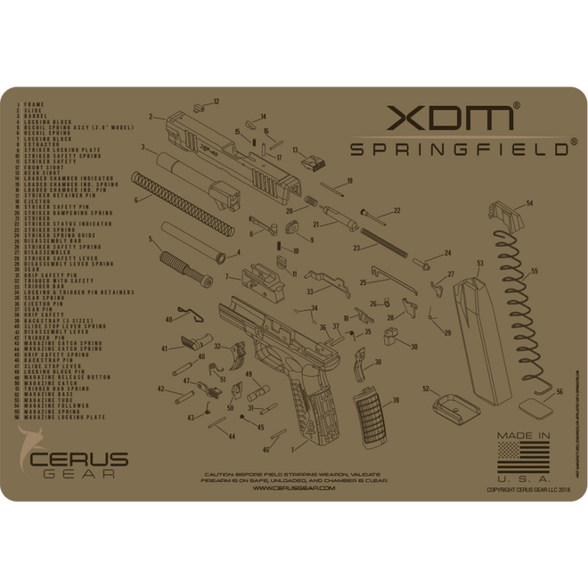 FDE XDM MAINTENANCE MAT