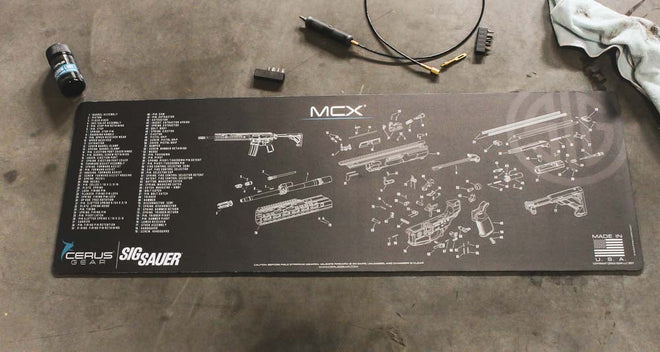 SIG SAUER® MCX Schematic Rifle Mat