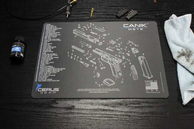 Canik® METE Schematic Handgun Mat