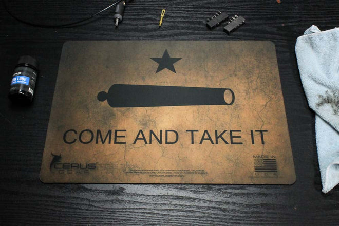 Come and Take It  Gun Mat