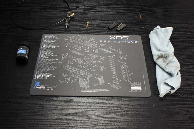 Springfield® XDS® Schematic Handgun Mat