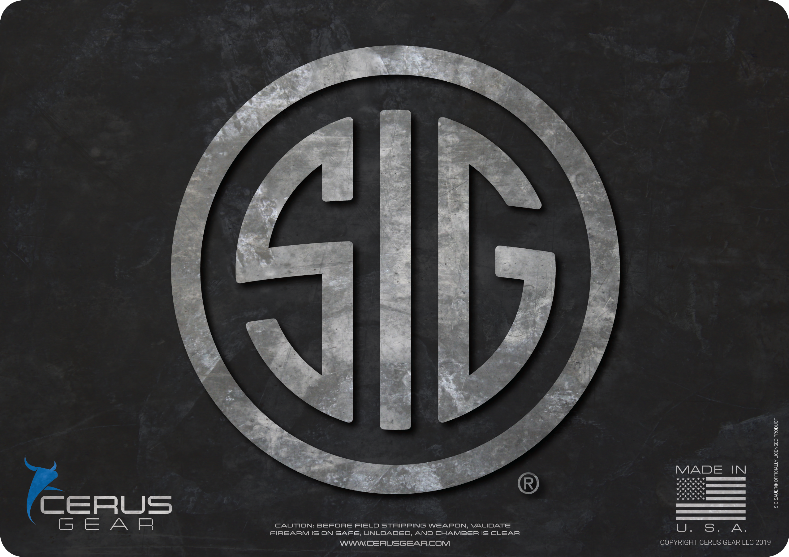 SIG SAUER® Logo Handgun Mat