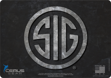 SIG SAUER® Logo Handgun Mat