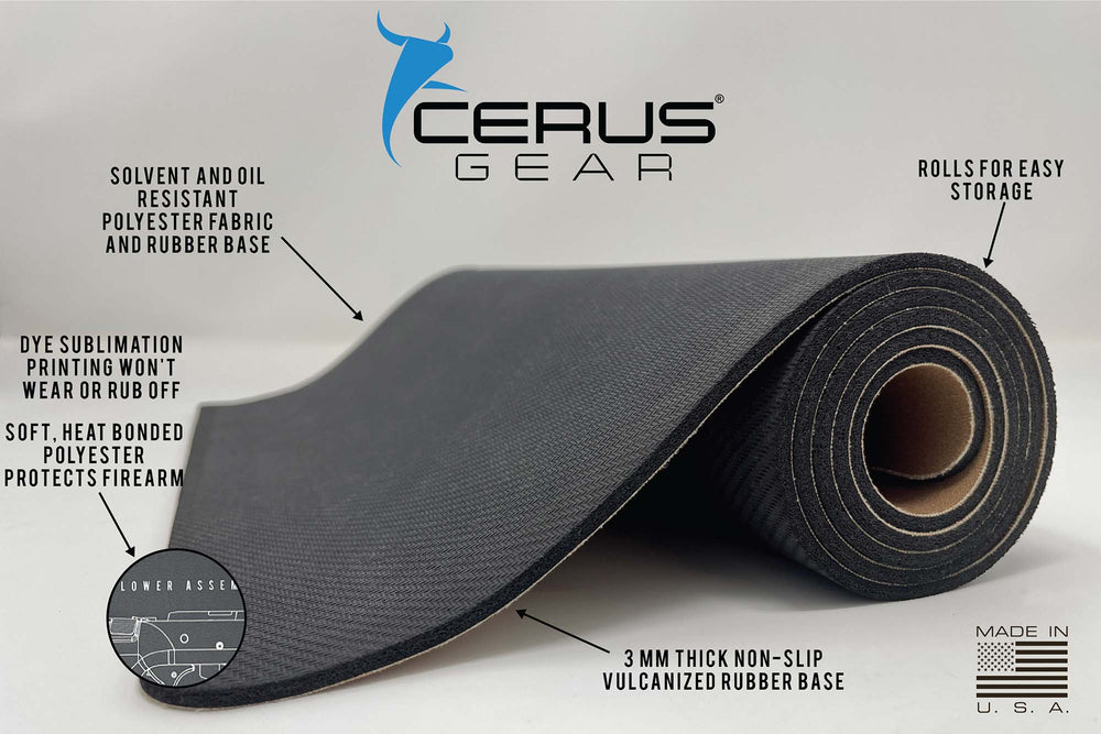 Taurus G3 Parts Diagram Promat Handgun Cleaning Mat Cerus Gear